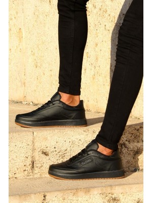 Pierre Cardin Erkek Sneaker Spor Ayakkabı Microfiber Malzeme Düz Taban ile Şık Tasarım