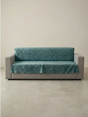 Muteks Sofline Kaymaz Tabanlı Tay Tüyü Çekyat, Koltuk, Kanepe Örtüsü(PEMBE RENK)(175X210CM)