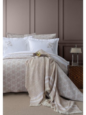 Apricitas Home Crown Bej Çift Kişilik Tımeless Prıme Set