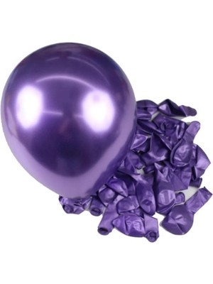 Sahra Balon Mor Balon - 10 Adet