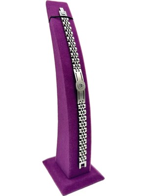 Sezgin Kutu ve Aksesuar Tekli Dikey Bileklik Standı Mor
