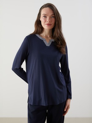 Lc Waikiki Yeni Sezon Kaçık Yaka Kadın Bluz