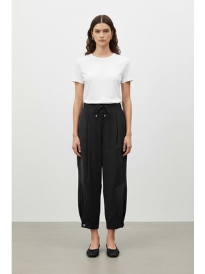 Puane Kadın Bağcıklı Rahat Kesim Pantolon