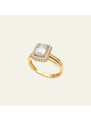 Roven Mücevher Baget Yüzük