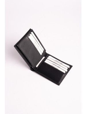 Saraci Leather Craft Hakiki Deri Cüzdan Çok Gözlü Para Bölmeli Şık ve Rahat Kullanım