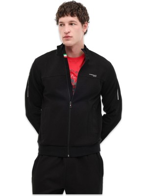 Lumberjack ML AUSTIN 18ITL1023 6 FX Siyah Erkek Eşofman Üstü