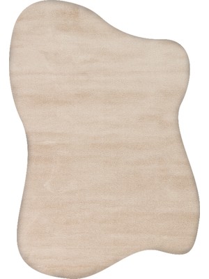 Halımax Zen Amorf 01 Beige Özel Kesim  Yumuşak Dokulu Hav Vermeyen Sıkı Dokuma Makine Halısı