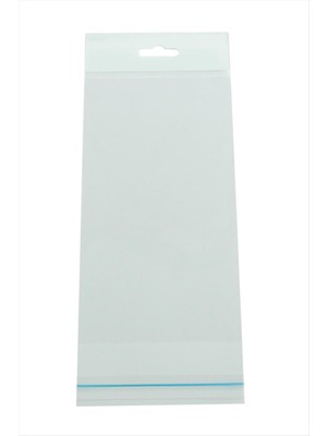 Osense 9*25 Yapışkanlı 1000 Adet Askılı Şeffaf Poşet