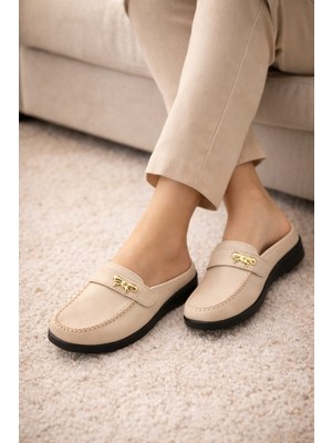 Slipcat Kadın Önü Kapalı Terlik Ortopedik Günlük Terlik Rahat Şık Terlik