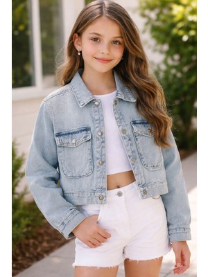 Nk Kids Kız Kot Ceket 26YNK38701