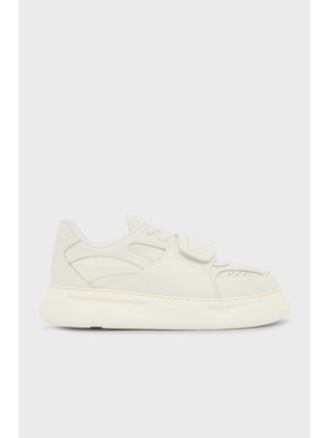Emporio Armani Cırt Cırtlı Detaylı Sneaker Ayakkabı Erkek Ayakkabı EM005398 AF17451 U0003