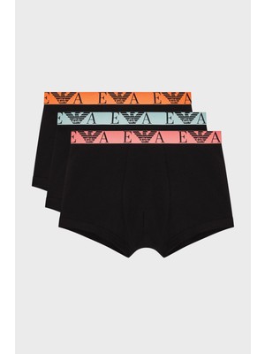 Emporio Armani Pamuklu Logolu 3 Pack Boxer Erkek Boxer EM000259 AF20668 MC061