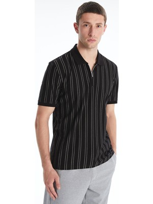 Lc Waikiki Yeni Sezon Polo Yaka Çizgili Erkek Tişört