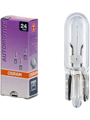 Osram 24V Dipsiz Ampul T5 1.2W