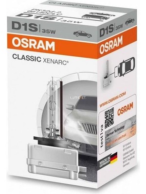 Osram 12V-85V Xenon Ampul D1S 35W 4300K