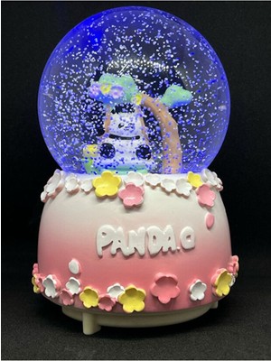 PremiumPort Işıklı Müzikli Otomatik Kar Küresi, Sevgiliye Özel Mega Boy