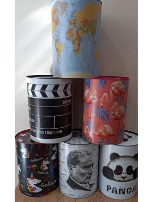 PremiumPort Şık ve Dayanıklı Büyük Boy Metal Kumbara, Dekoratif ve Fonksiyonel Ürün