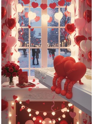 SNM Sonsuza Dek Birlikte - Dekoratif Kalp Heykeli & Romantik Sevgililer Günü Hediyesi