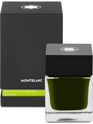 Montblanc Mürekkep Şişesi 50 Ml, Yeşil, Iksir Parfüm, Yeşil Çay Kokusu 130989
