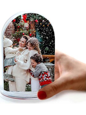 PremiumPort Büyük Resimli Kar Küresi, Şık ve Dekoratif Hediye Seçeneği
