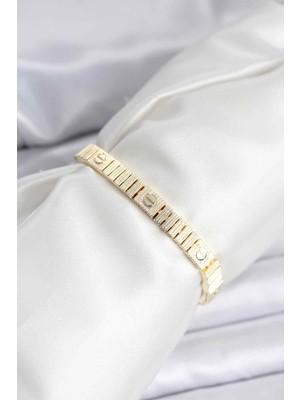 TrentCo Gold Renk Vip Seri Bileklik - Lisinya