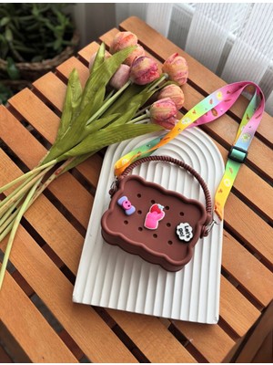 Butik Kız Çocuk Ayarlanabilir Silikon Çanta
