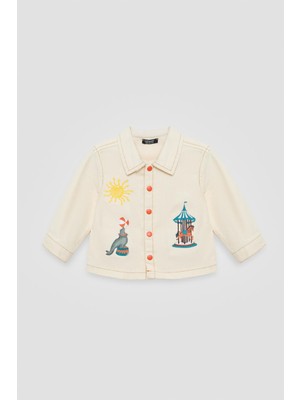 GB Baby Bg Store Erkek Bebek Ekru Ceket