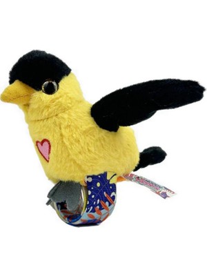 TrentCo Peluş Ses Tekrarlı Hayvan Bileklik Aksesuar - Saka Kuşu (Lisinya)