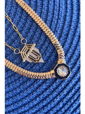 TrentCo Paslanmaz Çelik 2’li Kolye – Kimler Geldi Kimler Geçti Modeli -Lisinya