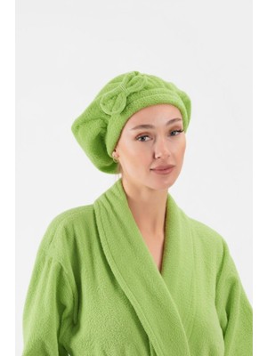 Ender Home CottonVerse Saç Kurulama Bonesi – %100 Pamuk , Fiyonklu