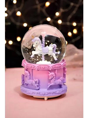 PremiumPort Sevgiliye Özel Şirin ve Tatlı Kar Küresi Hediyesi