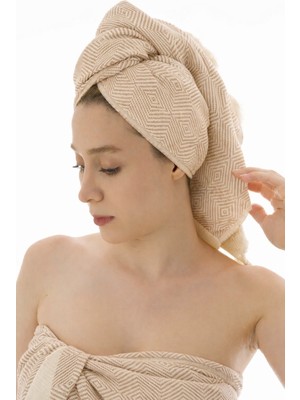 Emillie 2'li Diamond Peştamal Seti