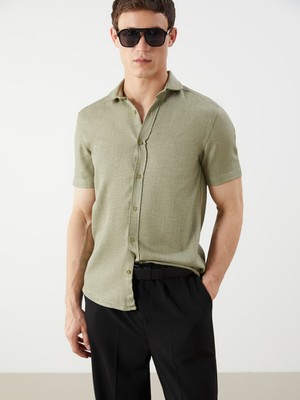 Lc Waikiki Yeni Sezon Regular Fit Kısa Kollu Erkek Gömlek