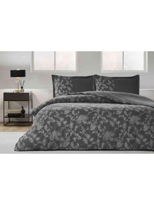 Özdilek Nevresim Takımı  Ranforce Tek Kişilik Gri Barocco