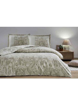 Özdilek Nevresim Takımı  Ranforce Tek Kişilik Bej Nostalgıc