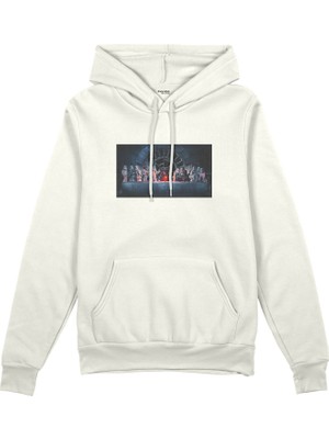 The Lucid Lab Star Wars Last Supper Oversize Hoodie - Beyaz