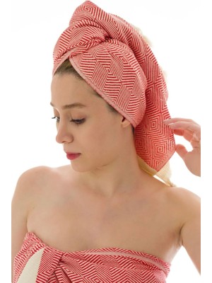 Emillie 2'li Diamond Peştamal Seti