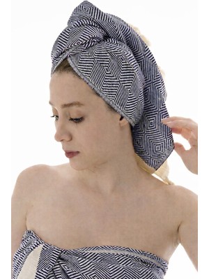 Emillie 2'li Diamond Peştamal Seti