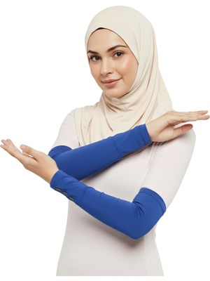 Altobeh Düğmeli Pratik Tesettür Kolluk Penye Namaz Kolluğu - Saks
