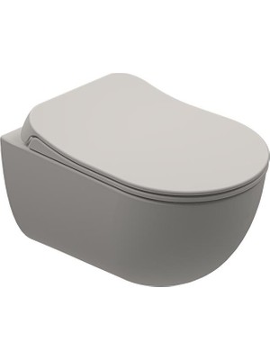 Kale Zero 2.0 Smart Asma Klozet Taharet Delikli + Smart Kapak Mat Inci