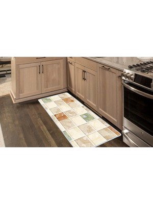 Storemax Carpet Kaymaz Taban Tezgah Önü Mutfak Paspası 75X150 cm No: 492