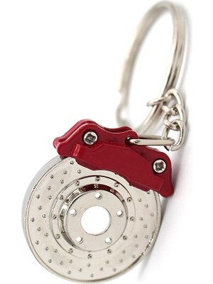 Techno Station Araç Için Fren Diski Şeklinde Anahtarlık Metal Anahtarlık Araba Anahtarı Anahtarlık