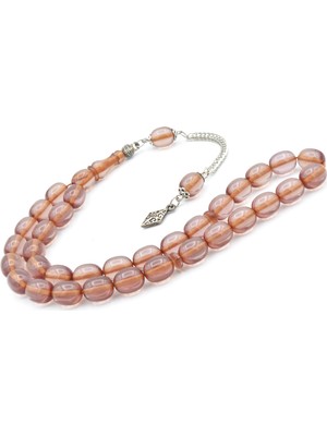 Murty99 Gümüş Kaplamalı Kapsül Kesim Açık Mor Katalin Tesbih