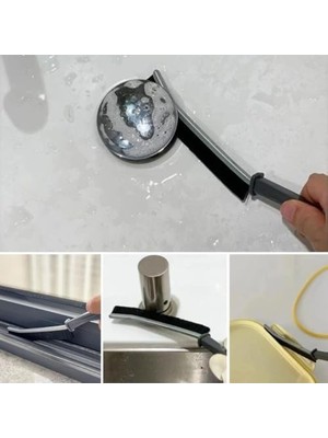 Storemax 2li Çok Amaçlı Multi Ince Temizlik Fırçası Derz Arası Banyo Mutfak Lavabo Detay Temizleme Fırçası