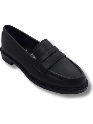 Tarzbu Kadın Rahat Comfort Taban Topuklu Hafif Bağcıksız Loafer Babet Kadın Ayakkabı Tarzklsytopukbabet1