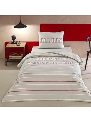 Storemax Zuno Tek Kişilik Nevresim Takımı Gri