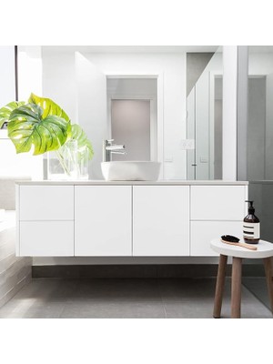 Mat Beyaz Kendinden Yapışkanlı Folyo