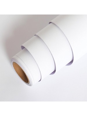 Mat Beyaz Kendinden Yapışkanlı Folyo