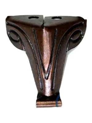 İrgit Store Moda Sac Ahşap, Sunta Sandık Ayağı, Kutu Ayak 2,5 cm - Eskitme