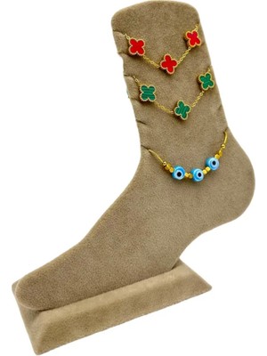 Sezgin Kutu ve Aksesuar Ayak Mankeni Hal Hal Standı Bej